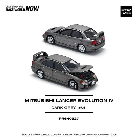 Pop Race 1:64 Mitsubishi Lancer Evolution IV #0327