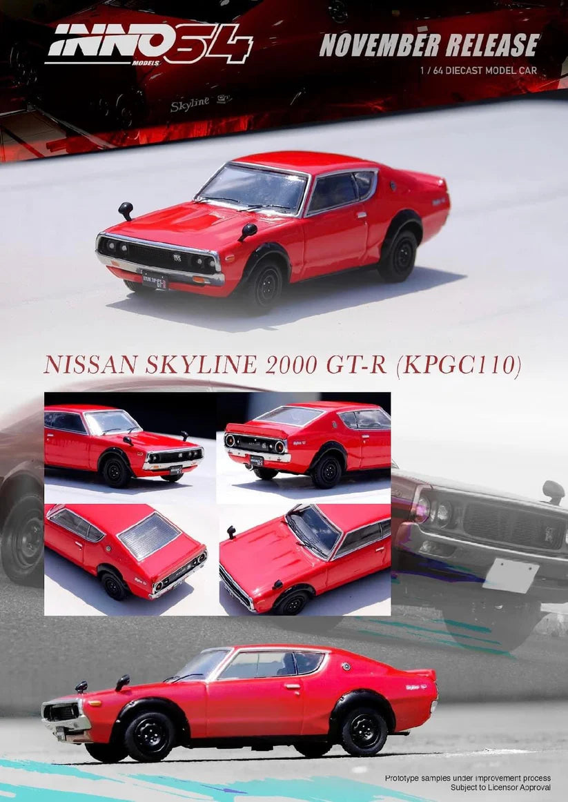 Inno64 Nissan Skyline 2000 GT-R (KPGC110)