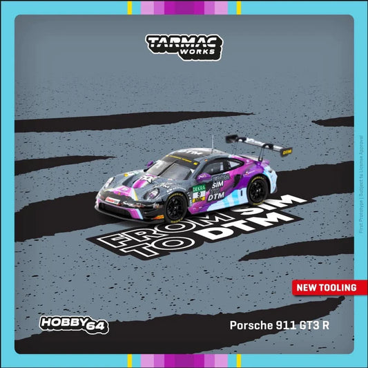 Tarmac Works 1:64 Porsche 911 GT3 R DTM 2023 Tim Heinemann