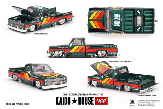 Mini GT x Kaido House 1:64 Chevrolet Silverado KAIDO WORKS V3 #226