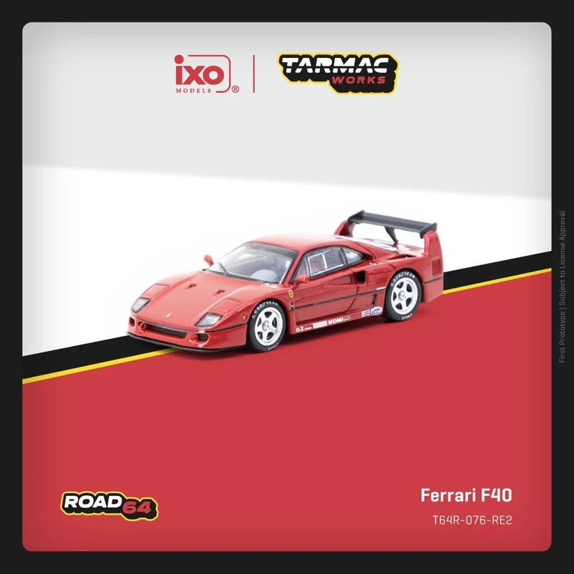 Tarmac Works 1:64 Ferrari F40 Red