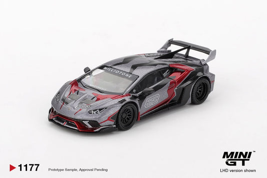 Mini GT 1:64 LB Works Lamborghini Huracan GT Ronin #1177 (LHD)