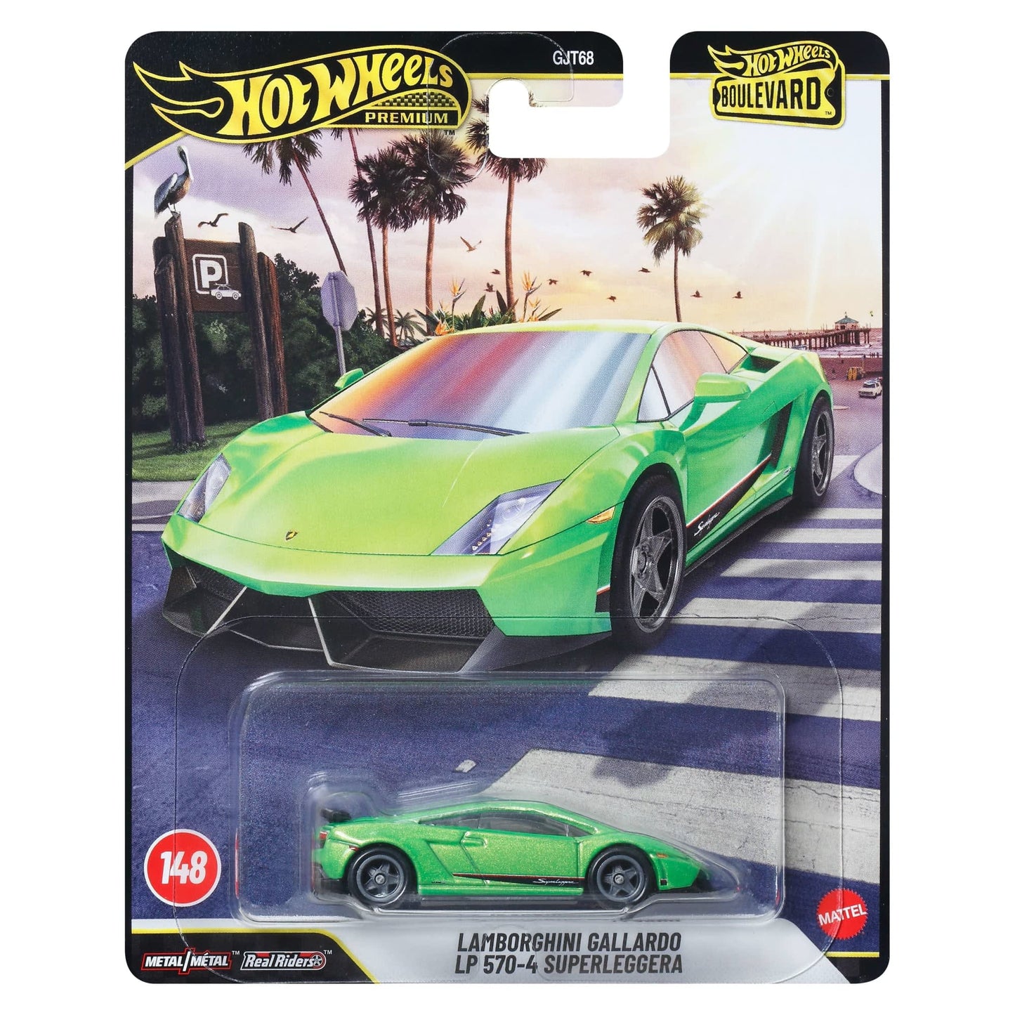 Hot Wheels 1:64 2026 Boulevard Lamborghini Gallardo LP 570-4 Superleggera #148