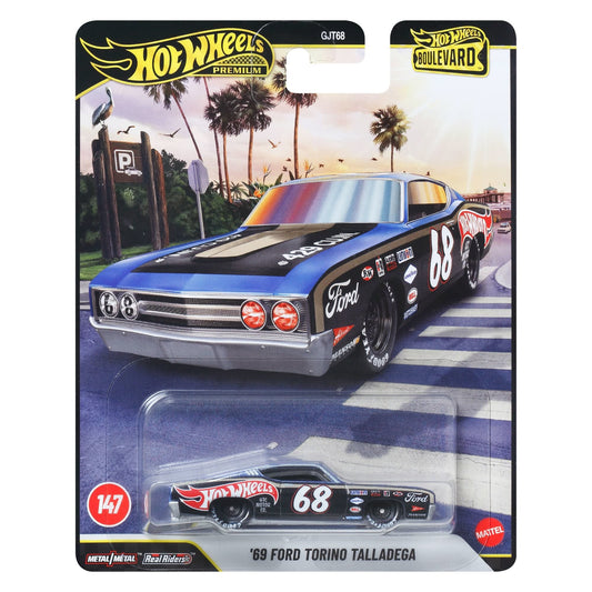 Hot Wheels 1:64 2026 Boulevard 69' Ford Torino Talladega #147
