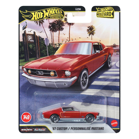 Hot Wheels 1:64 2026 Premium Boulevard '67 Custom Mustang #149