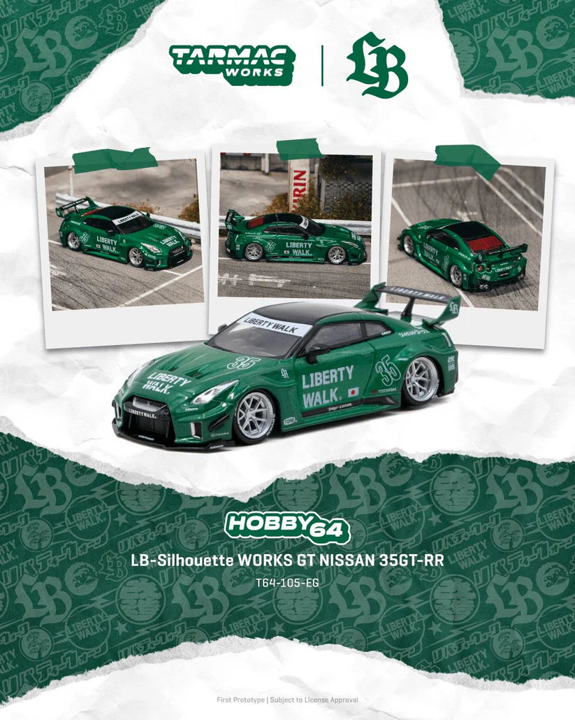 Tarmac Works 1:64 2026 Nissan GT-R (R35) LB Super Silhouette