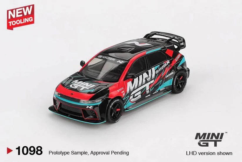 Mini GT 1:64 Hyundai Ioniq 5 N RS-01 T 2025 Tokyo Auto Salon #1098