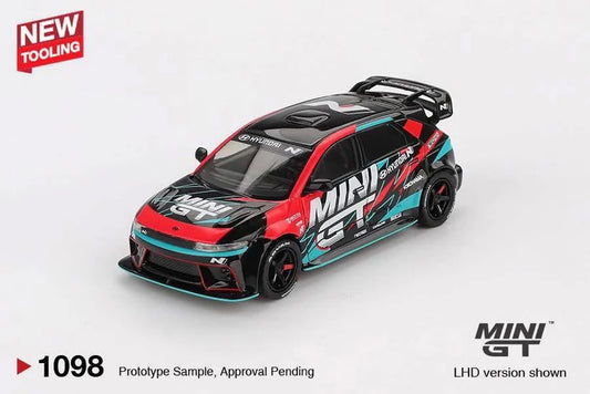 Mini GT 1:64 Hyundai Ioniq 5 N RS-01 T 2025 Tokyo Auto Salon #1098