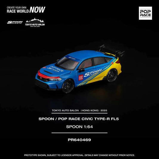 Pop Race 1:64 Spoon/Pop Race Civic Type-R FL5 *Spoon* Tokyo Auto Salon #0469