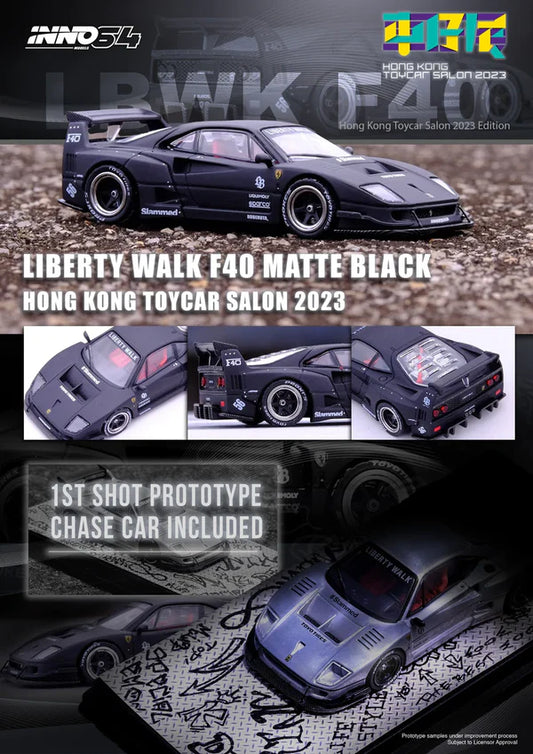 Inno64 Hong Kong Toycar Salon 2023 Special Edition Ferrari F40 Liberty Walk