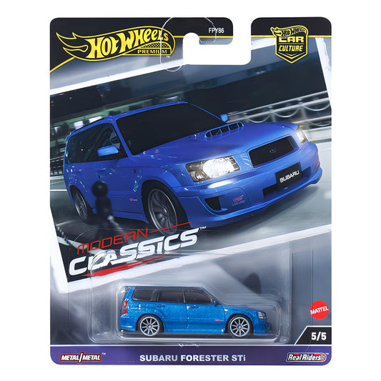 Hot Wheels 1:64 Premium Car Culture Modern Classics Subaru Forester STi