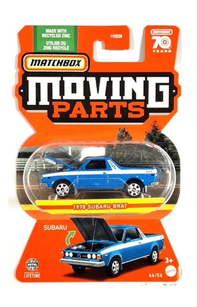 Matchbox Moving Parts 1:64 1978 Subaru Brat