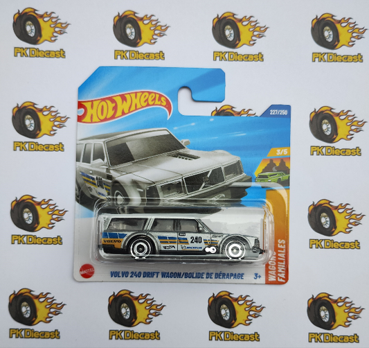 Hot Wheels 2025 Volvo 240 Drift Wagon - Wagons - 227/250 Short Card