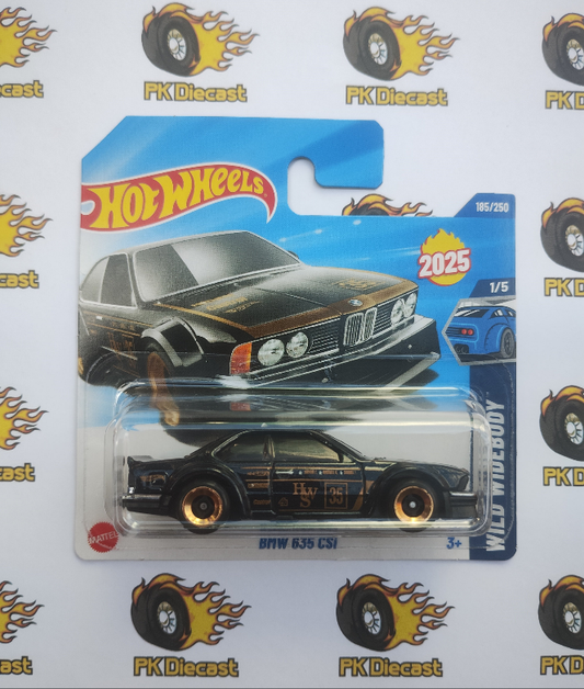 Hot Wheels BMW 635 CSi Short Card