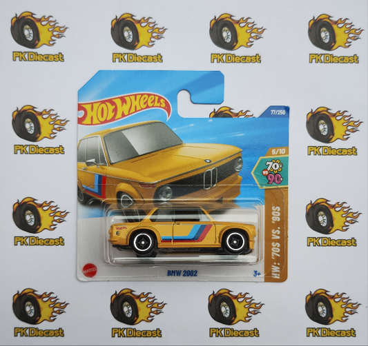 Hot Wheels BMW 2002 New 2025 HW '70s v '90s Short Card