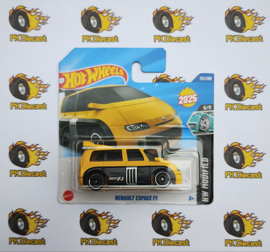 Hot Wheels 2025 Renault ESPACE F1 - HW Modified - 172/250 Short Card