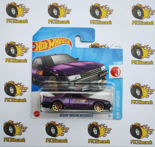 Hot Wheels 2025 Nissan Skyline RS (KDR30) Purple - HW J-Imports - 44/250 Short Card