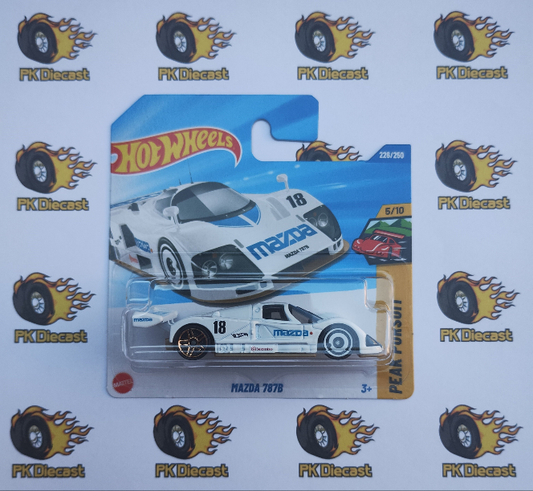 Hot Wheels 1:64 Mazda 787B 2025 White Peak Pursuit Short Card