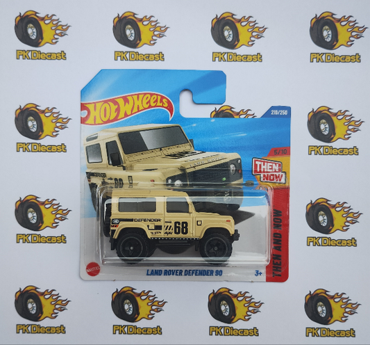 Hot Wheels Land Rover Defender 90 Then and Now 2025 Short Card