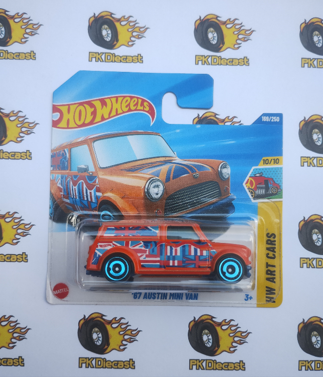 Hot Wheels 2025 '67 Austin Mini Van Short Card