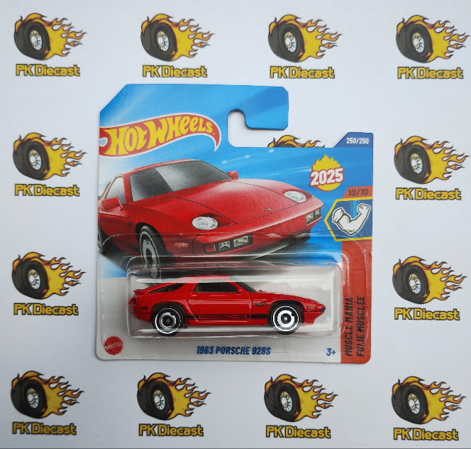 Hot Wheels 2025 1983 Porsche 928S - Muscle Mania - 250/250 Short Card