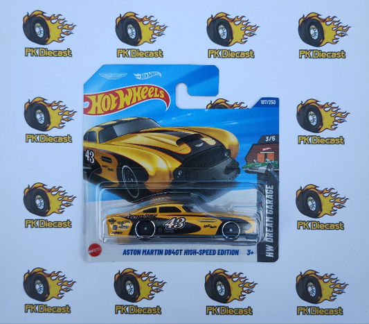 Hot Wheels 2025 Aston Martin DB4GT High-Speed Edition Short Card