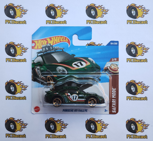 Hot Wheels Porsche 911 Rallye Short Card