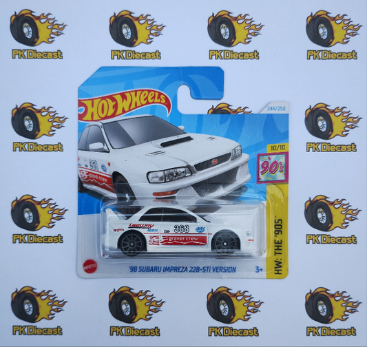 Hot Wheels 2024 '98 Subaru Impreza 22B-STI Version Short Card