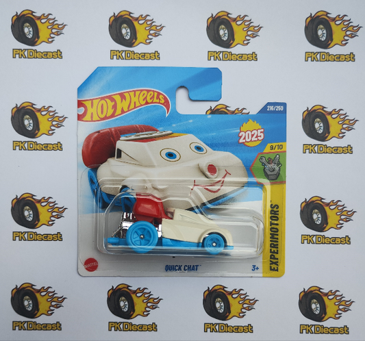 Hot Wheels Quick Chat 2025 Short Card
