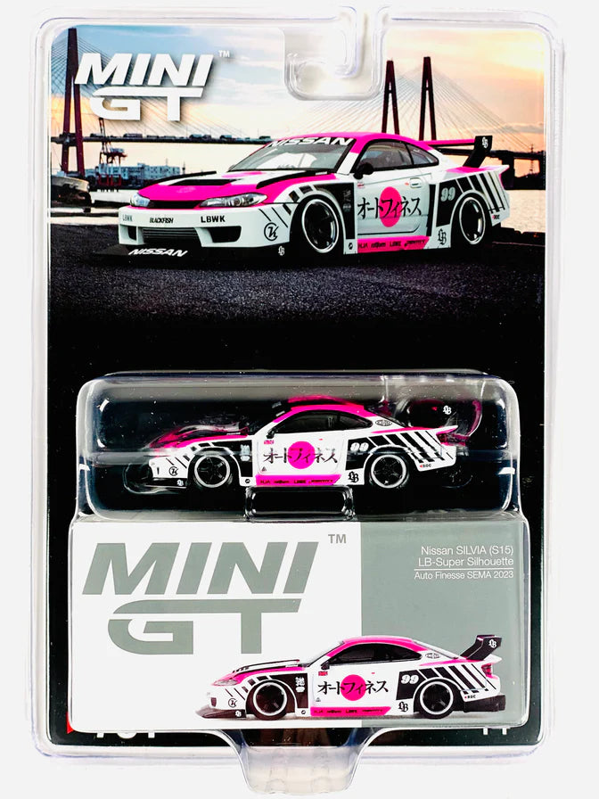 Mini GT 1:64 Nissan LB-Super Silhouette Silvia S15 2023 (RHD) #781 Blister Packaging