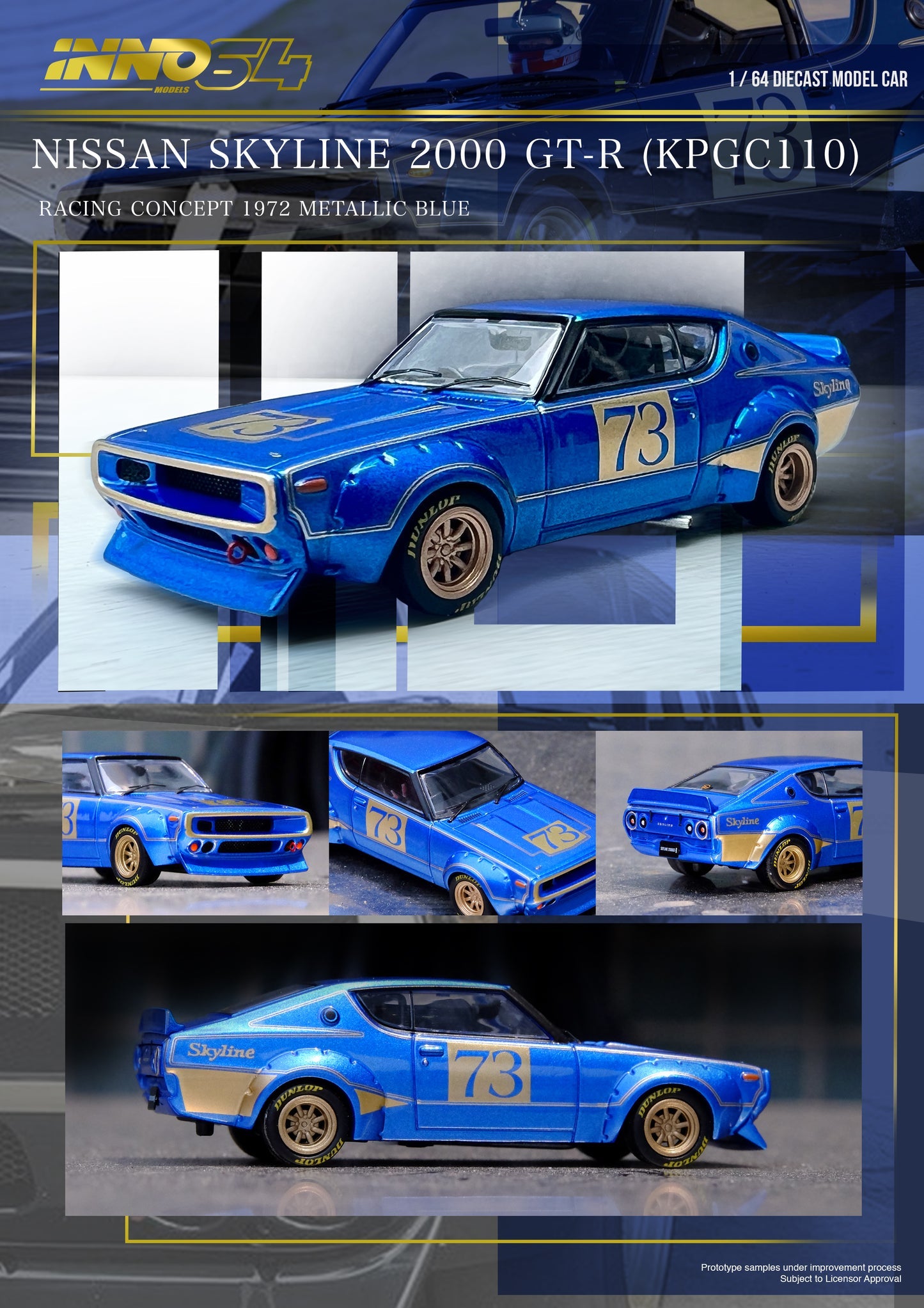 Inno64 Nissan Skyline 2000 GT-R (KPGC110)