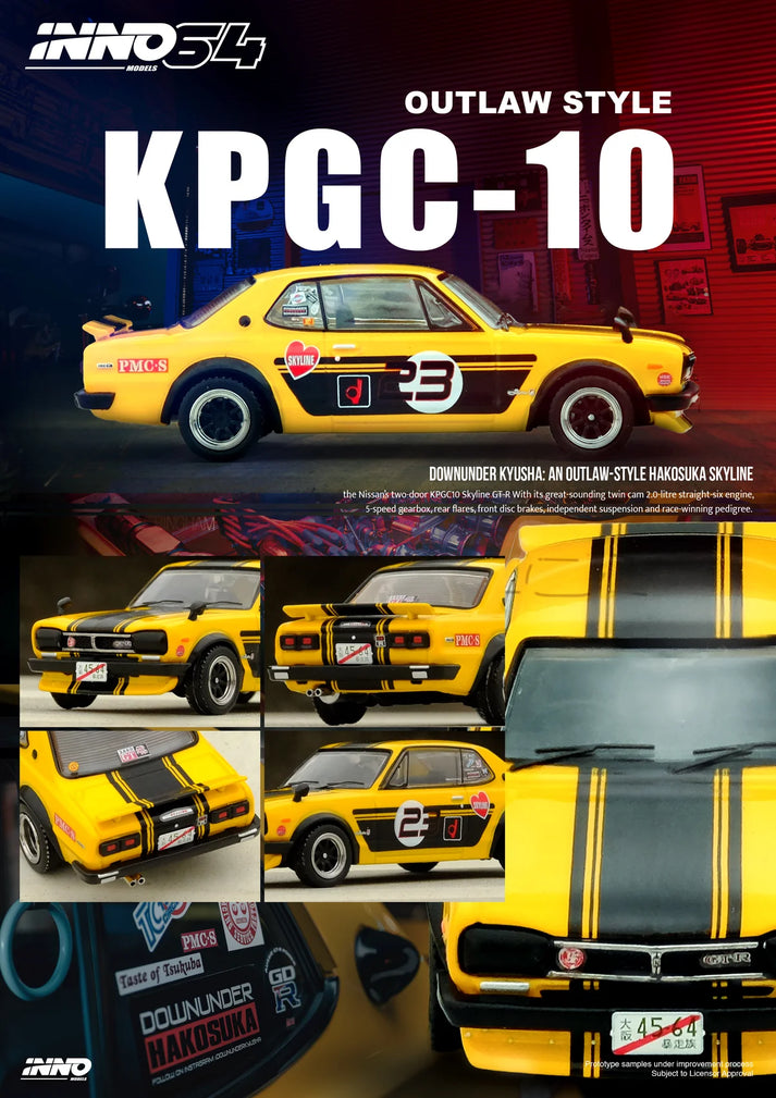 INNO64 Nissan Skyline 2000 GT-R (KPGC10)