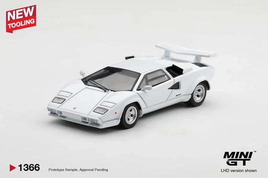 Mini GT 1:64 Lamborghini Countach LP500S White #1366