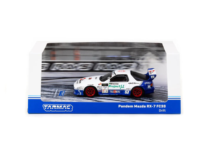 Tarmac Works 1:64 Pandem Mazda RX7 FC3S Drift