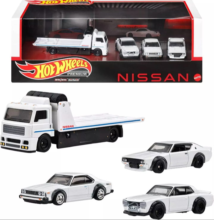 Hot Wheels 1:64 Nissan Skyline Premium Collector Set