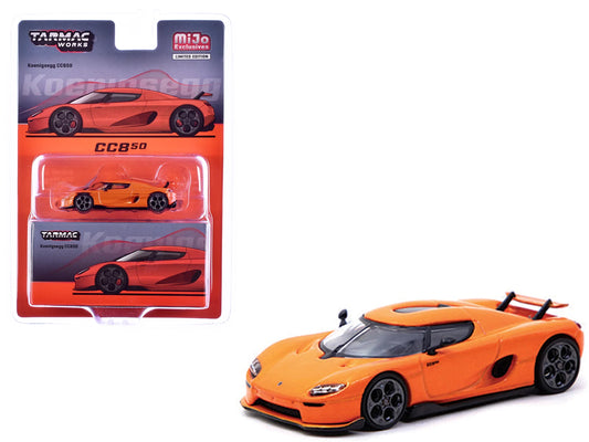 Tarmac Works 1:64 Koenigsegg CC850 Orange Blister Packaging