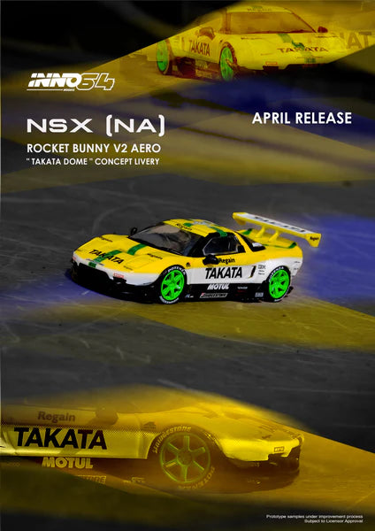 Inno64 NSX Na1 Rocket Bunny V2 Aero *Takako Dome* Concept Livery