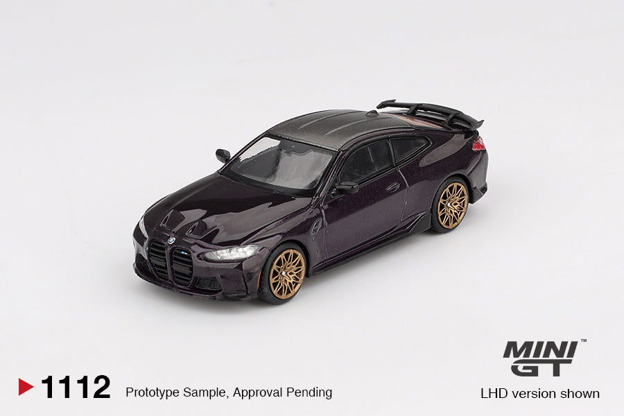 Mini GT 1:64 BMW M4 M-Performance Daytona Violet #1112 (RHD)