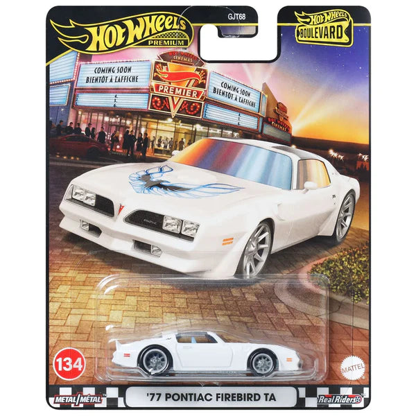 Hot Wheels 1:64 Boulevard ‘77 Pontiac Firebird TA #134