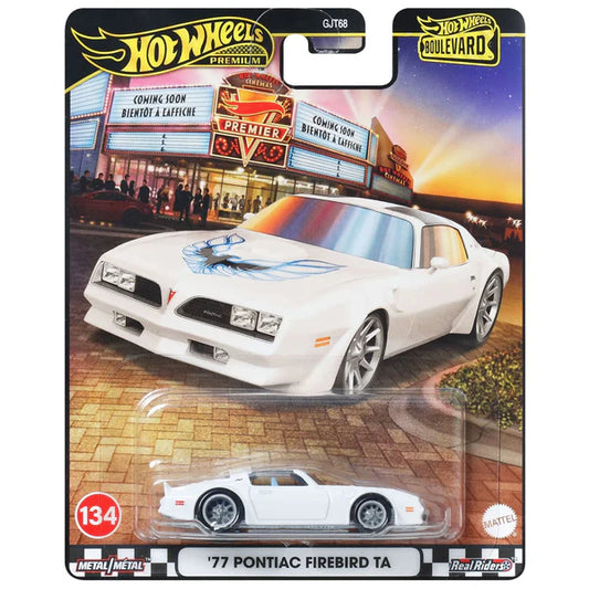 Hot Wheels 1:64 Boulevard ‘77 Pontiac Firebird TA #134