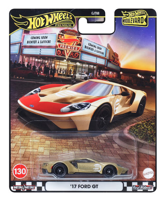 Hot Wheels 1:64 Boulevard '17 Ford GT #130