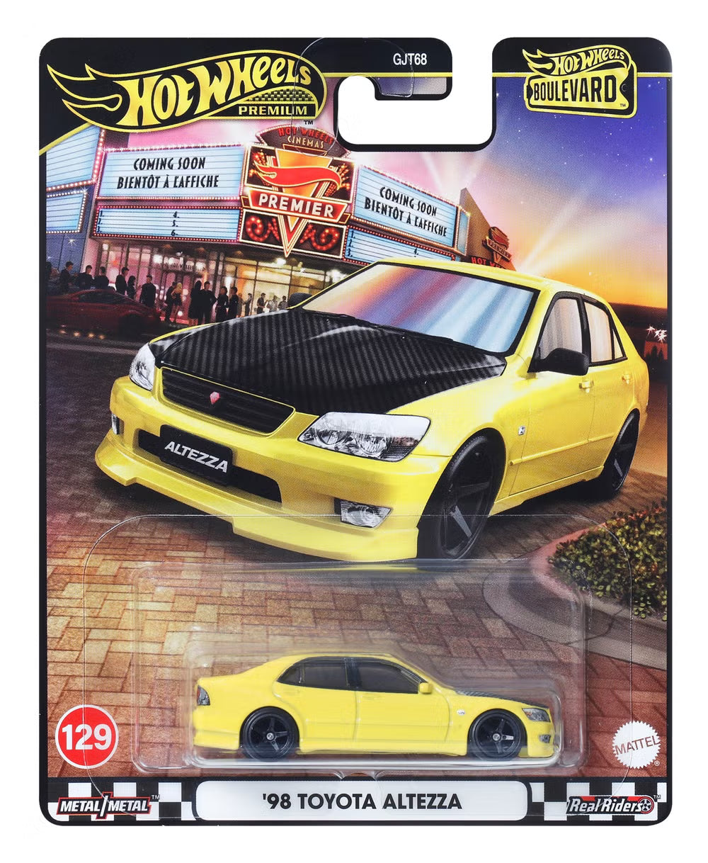 Hot Wheels 1:64 Boulevard '98 Toyota Altezza #129