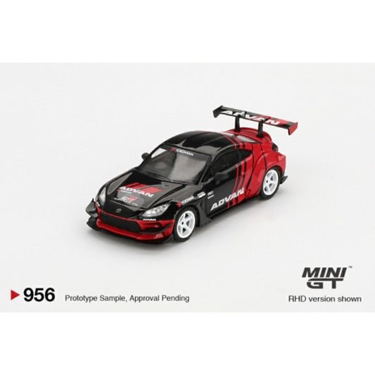 Mini GT Toyota GR86 HKS Type R Advan 2022 Tokyo Auto Salon MGT00956-R 1:64