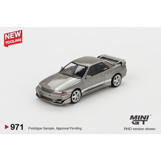 Mini GT Nissan Skyline GT-R (R32) VeilSide Combat C-I Combat Grey RHD 1:64