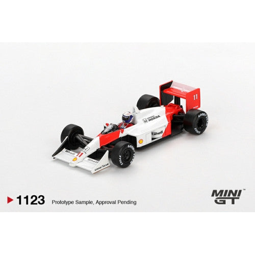 Mini GT 1:64 McLaren MP4/4 #11 Alain Prost 1988 Japanese Grand Prix #1123