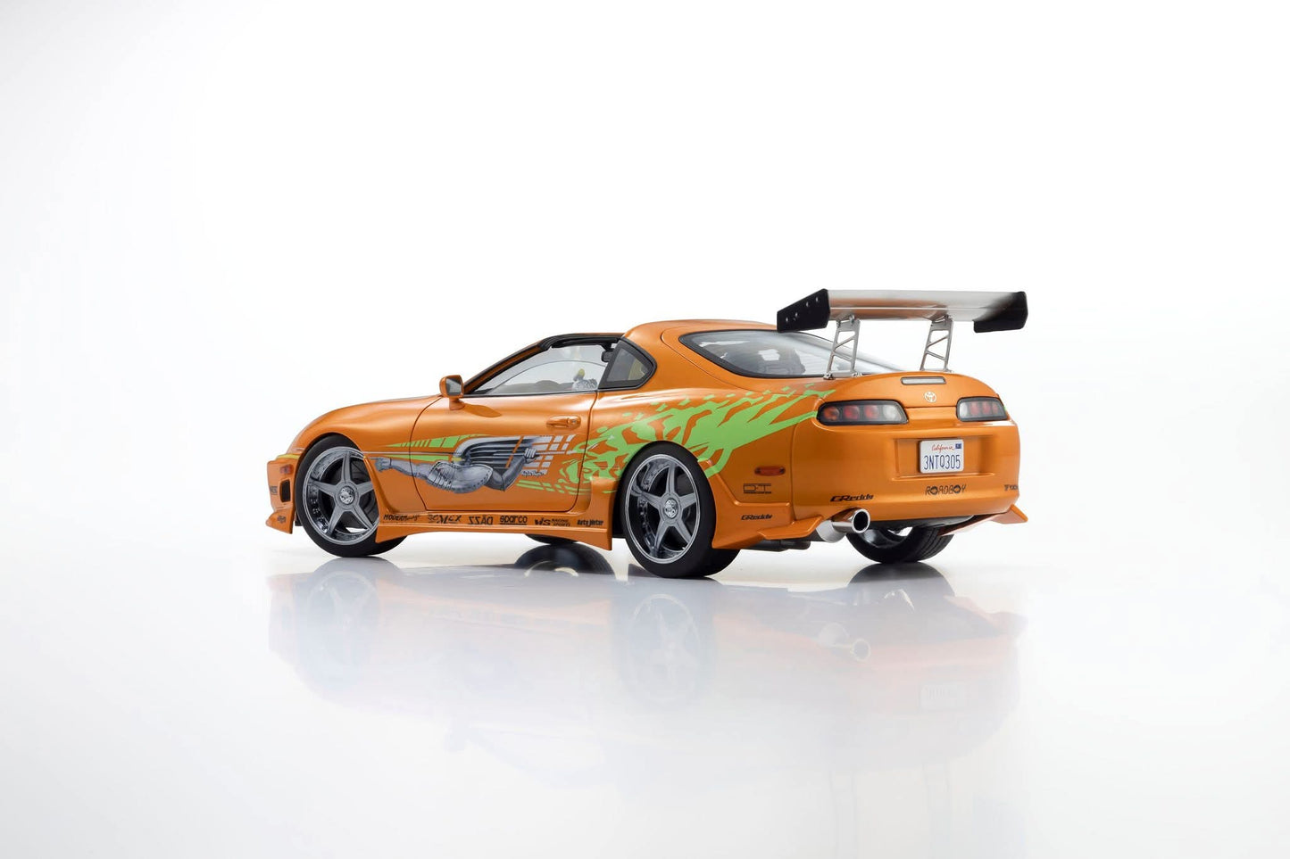 Kyosho 1:18 Toyota Supra Turbo *Fast & Furious* Orange Pearl