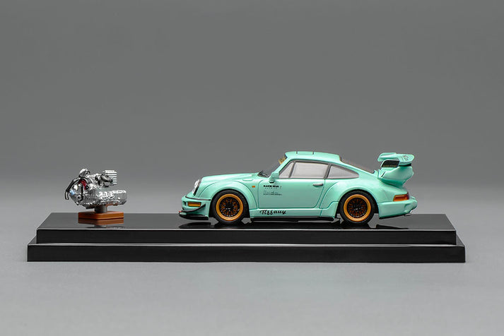 MotorHelix 1:64 RWB 964 Tiffany Turquoise