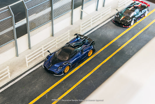 Tarmac Works 1:64 Pagani Imola Blu Argentina Blister Packaging