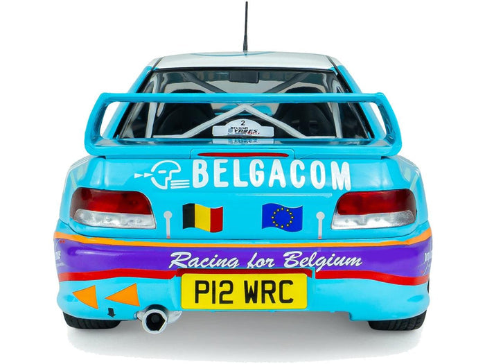Solido 1:18 Subaru Impreza S5 WRC99 Green Belgium Ypres Westhoek Rally 1998 #2