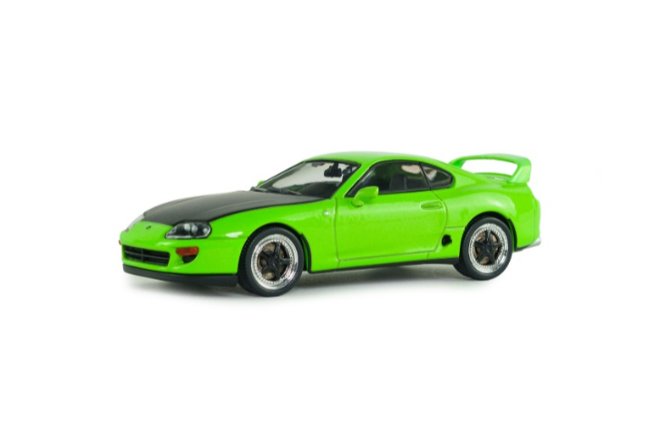 Solido 1:43 2001 Toyota Supra MK4 Solido Works Neon Green